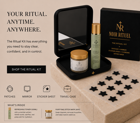 Noir Rituel® - Ritual Kit | Acne Kit + Noir Patches